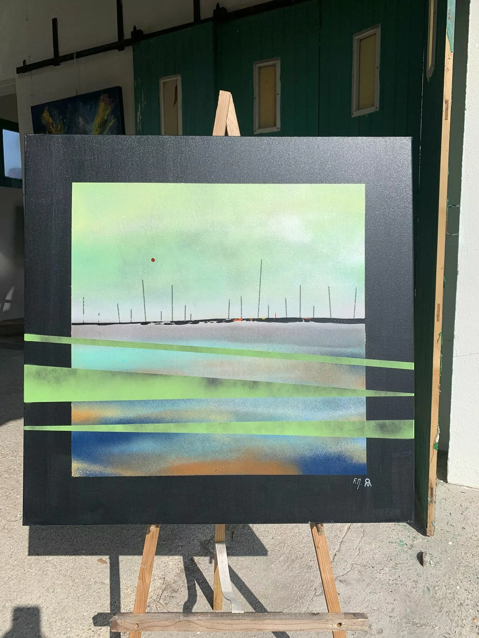 Artwork – le chenal de la Baudissière, IO
